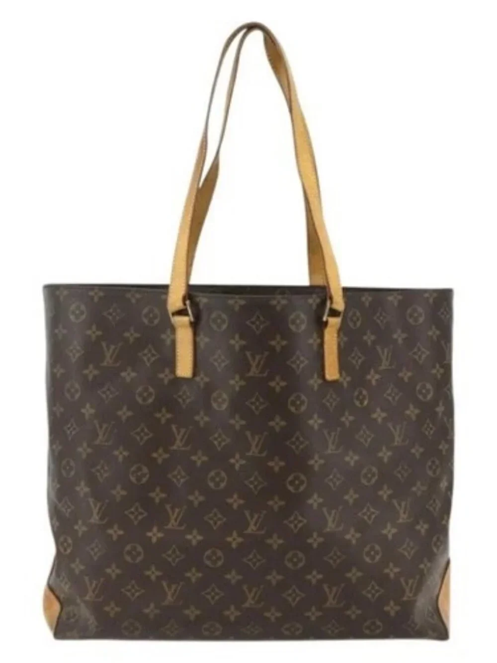 LOUIS VUITTON Monogram Sac Shopping GM Tote Bag M51110 LV Auth ka4033